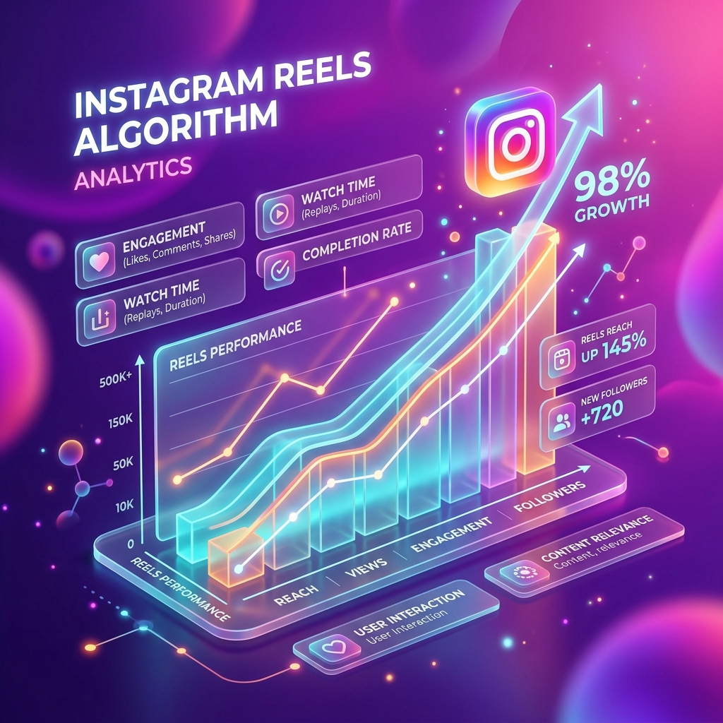 Instagram Reels Algorithm Growth Chart